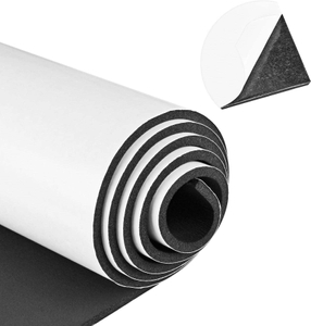 thumbnail image 2 of 1/8" X 53" Wide X 12" Long Closed Cell Sponge Rubber – Neoprene/EPDM Blend W/ Adhesive, Made USA 2 of 4